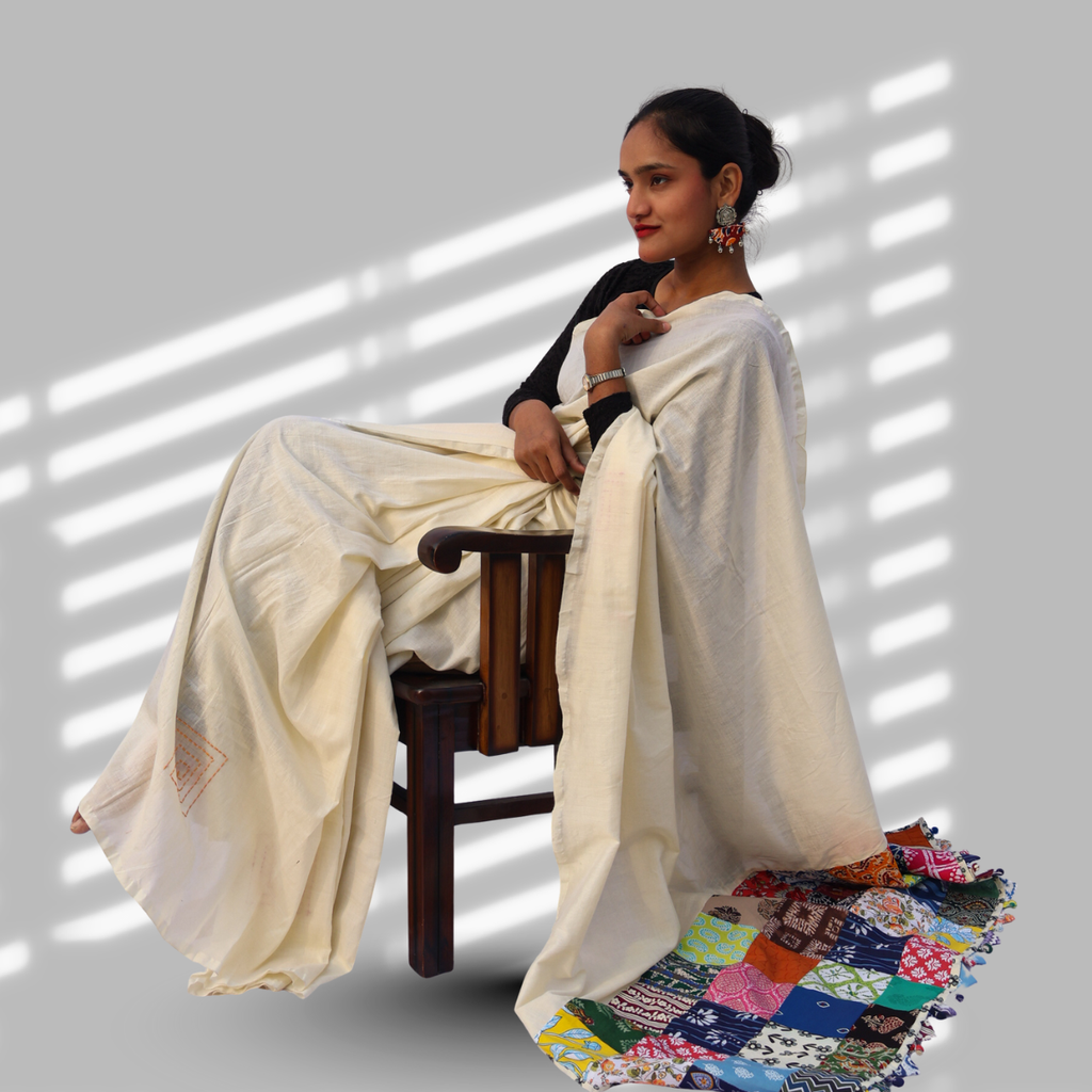 Patchwork Saree New Design