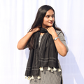 Kantha Black Stole