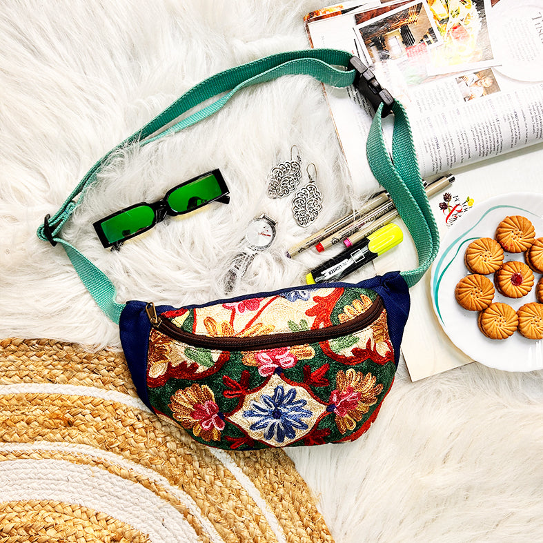 Sillica blue Fanny bag