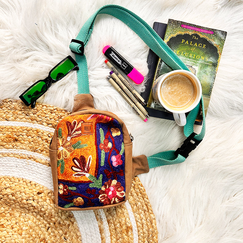 Magnolia beige fanny Bag