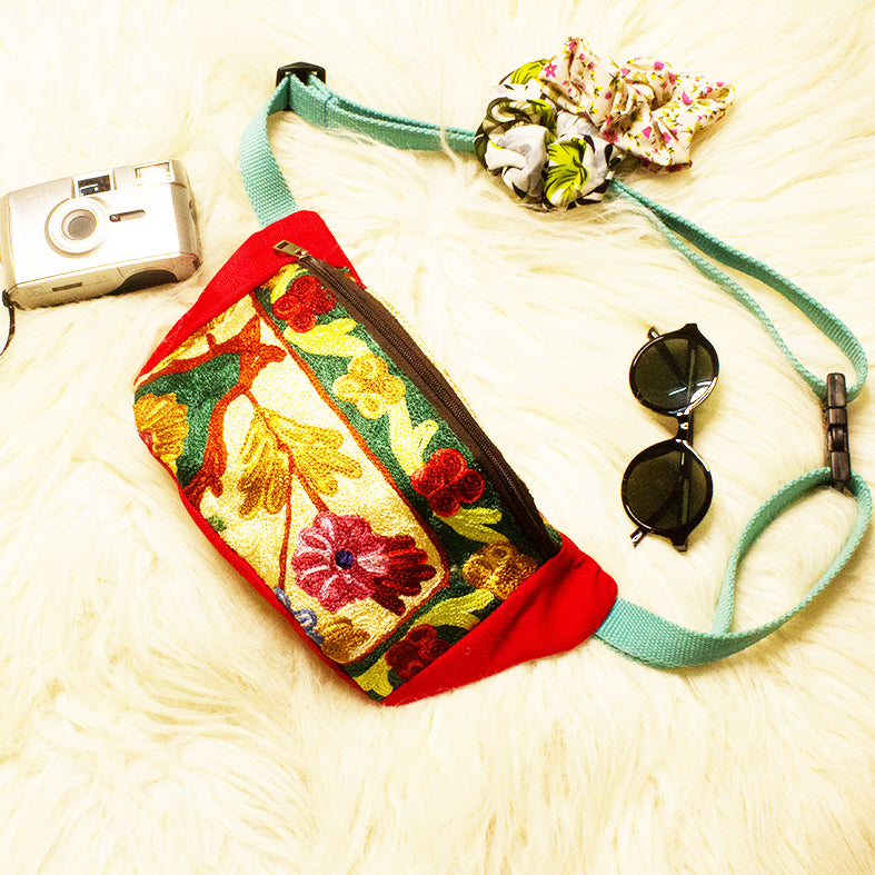 Sillica Red Fanny bag