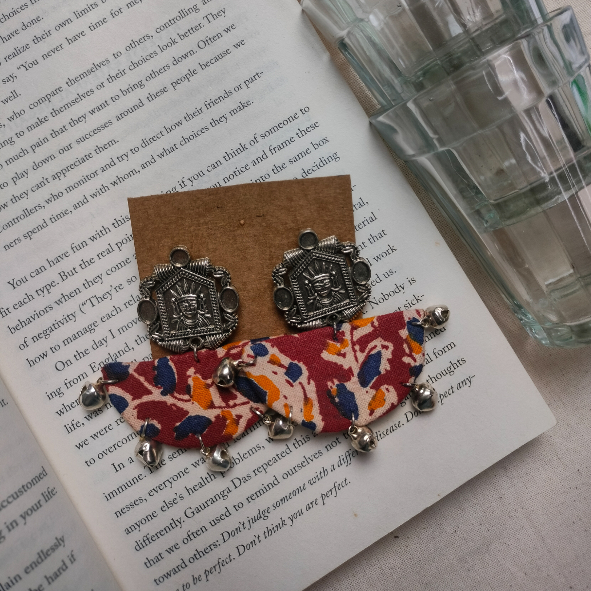 Handcrafted Fabric Earrings