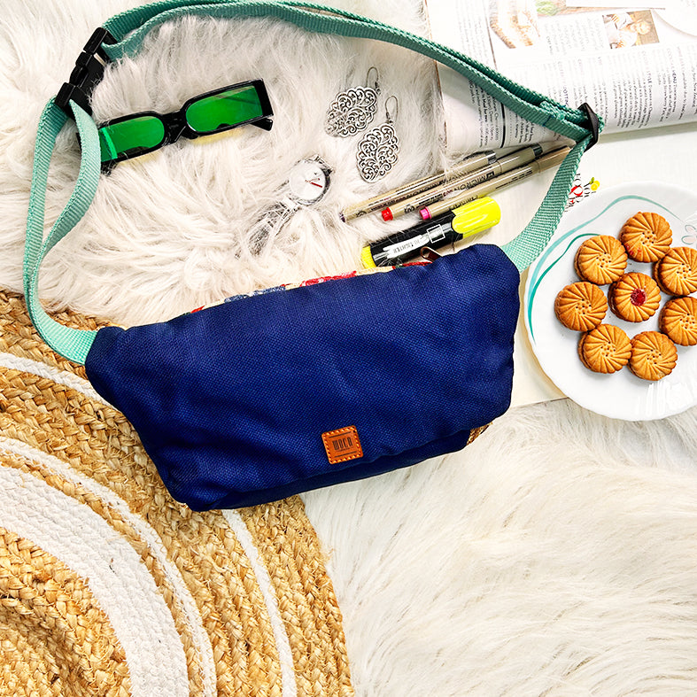 Sillica blue Fanny bag