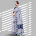 Grey Patch Saree