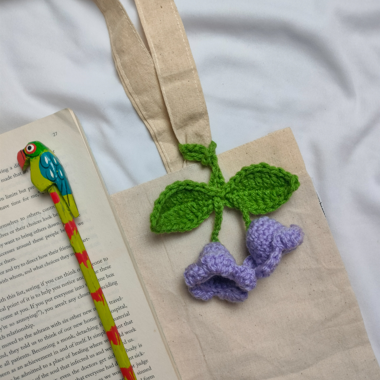 Crochet Tote Bag Hanging